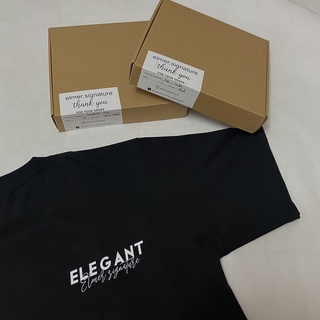 Áo thun nam nữ form âu Elegant ( Full box )