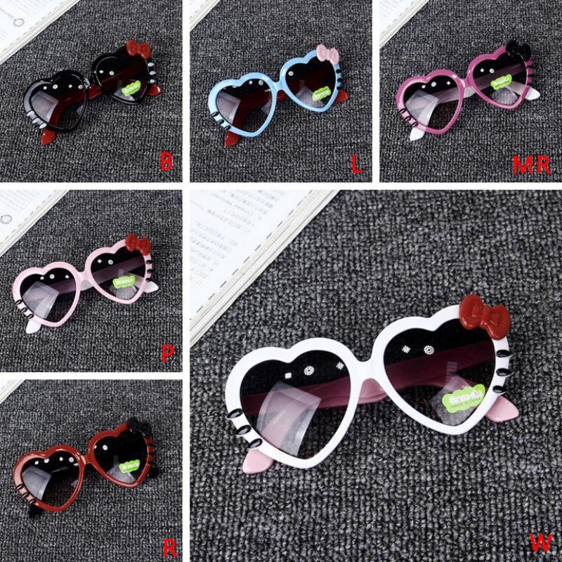 Kính Mát Chống Tia Uv Hình Trái Tim Dễ Thương Se7En Cho Bé 2-8 Tuổi