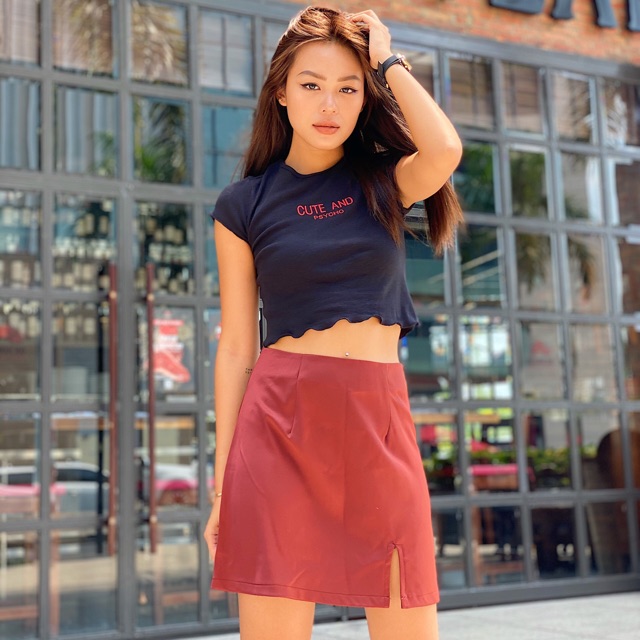 Áo bo gân bèo nhún