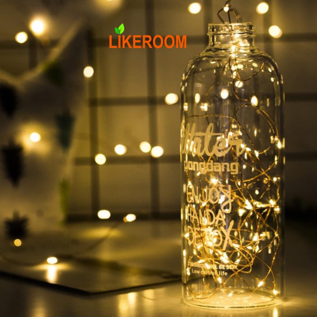 Dây đèn Led fairylight ,dây đèn đom đóm 3 mét dùng pin