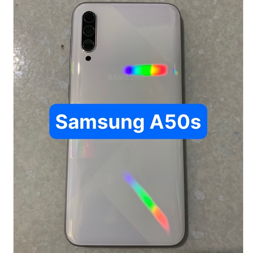 bộ vỏ samsung A50s - gồm lưng,xương,sườn,phím,kính camera