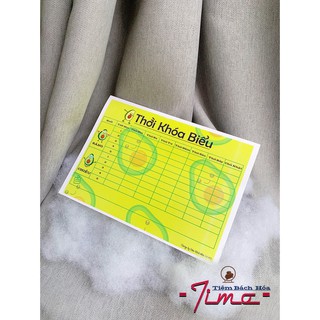 Thời Khóa Biểu Hoạt Hình