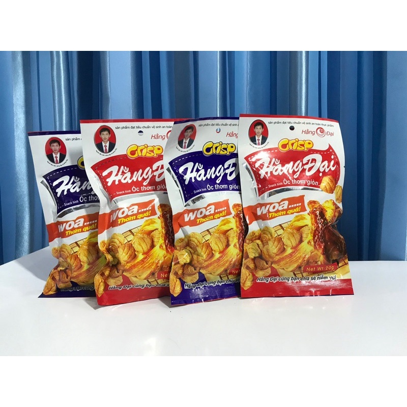 Lẻ 1 gói, Snack bim bim hiệu Midass, Hằng Đại, thơm ngon giòn dai đủ các vị
