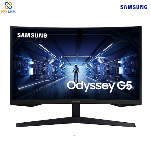 Màn hình máy tính cong Samsung Odyssey G5 27 inch LC27G55TQWEXXV