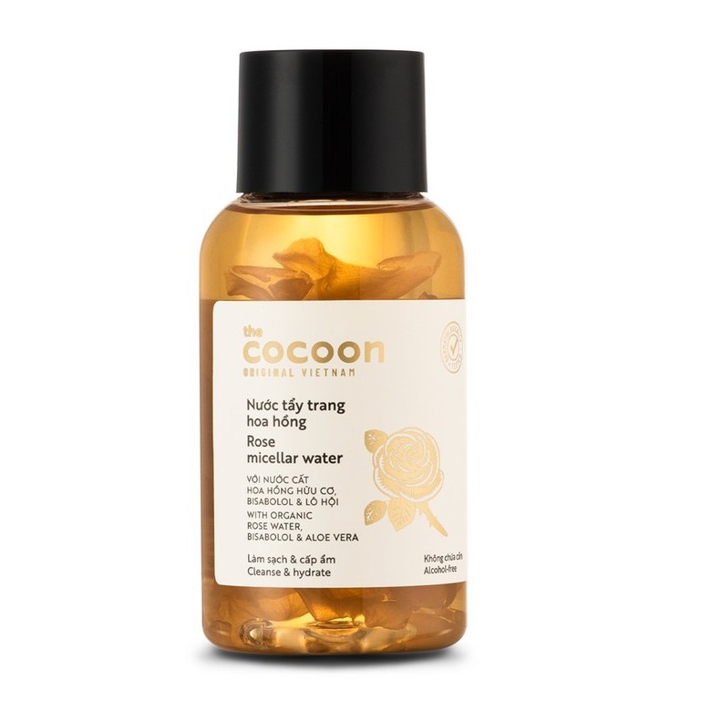 Nước tẩy trang hoa hồng cocoon 140ml sạch sâu làm dịu da