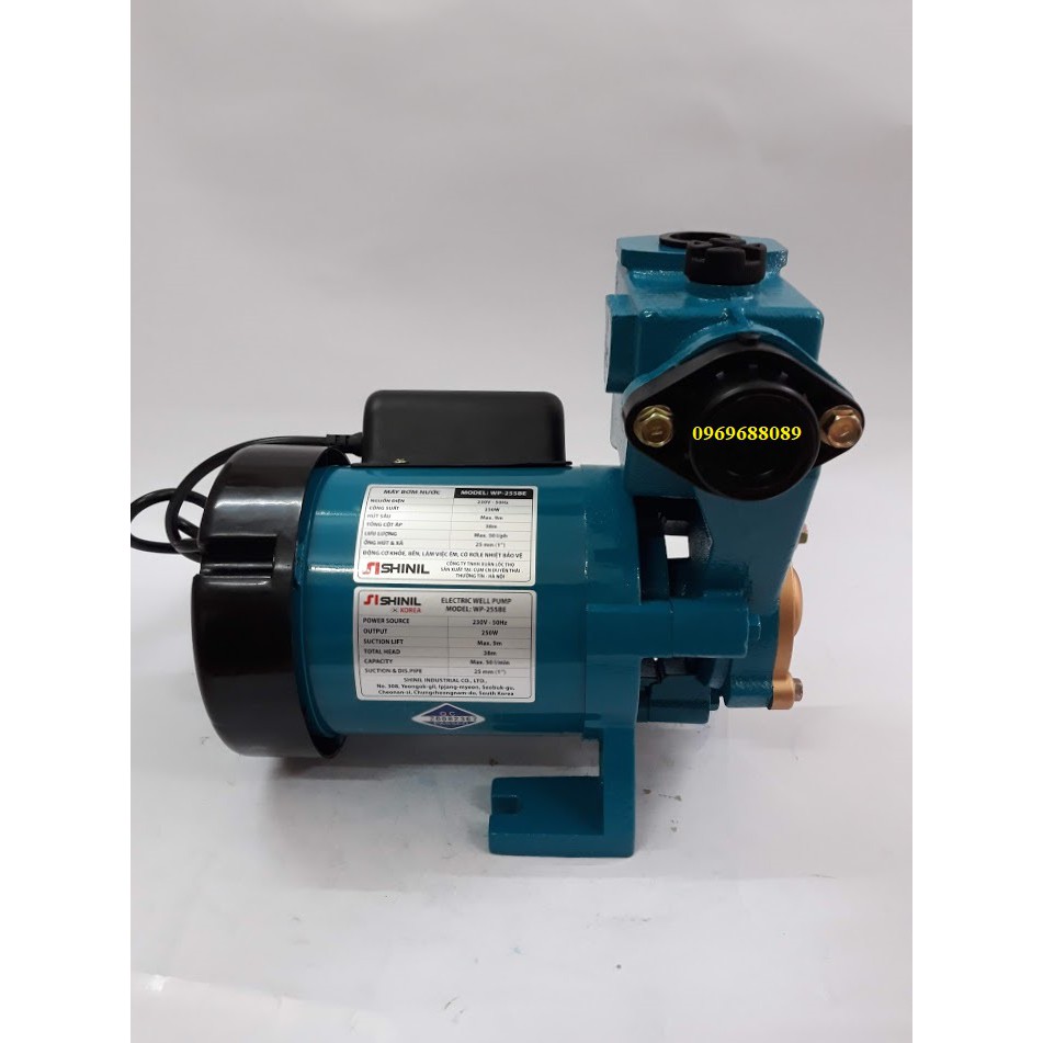 Máy bơm chân không Đẩy Cao SHINIL WP-255BE  HÀNG CHÍNH HÃNG