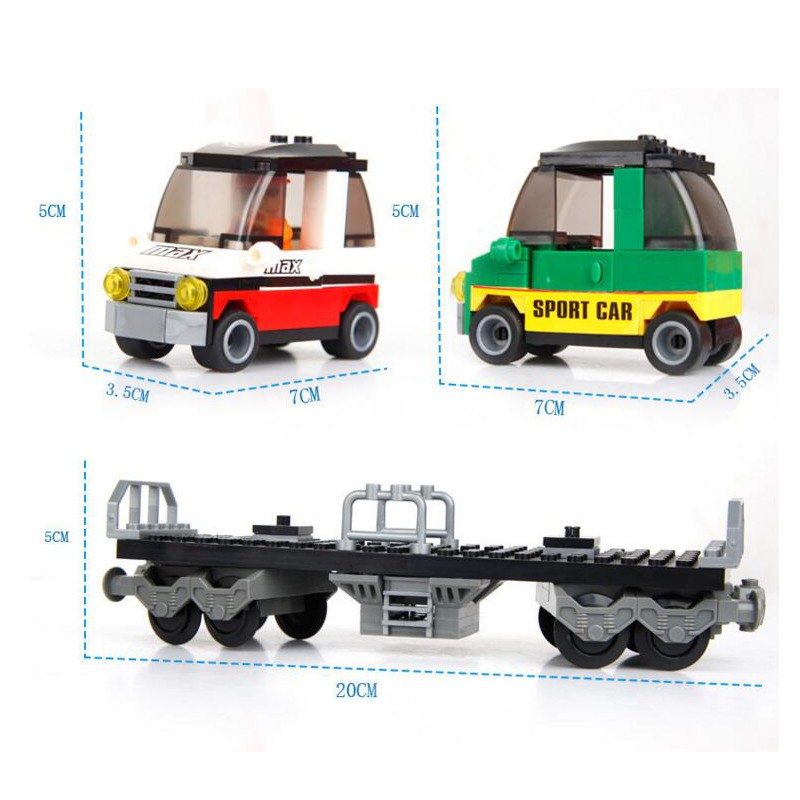 Đồ Chơi Lego Lắp Ráp Mô Hình Tàu Lửa/Xe Lửa/Xe Lửa/Tàu Lửa Cho Trẻ Em
