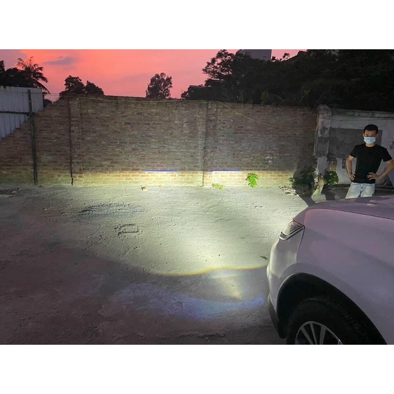 Bộ 2 Bi Led Gầm-Eagle F- Light - bi đại bàng ánh sáng 3000K - 5000K tăng sáng đèn cho xe ô tô, xe hơi,bảo hành 36 tháng