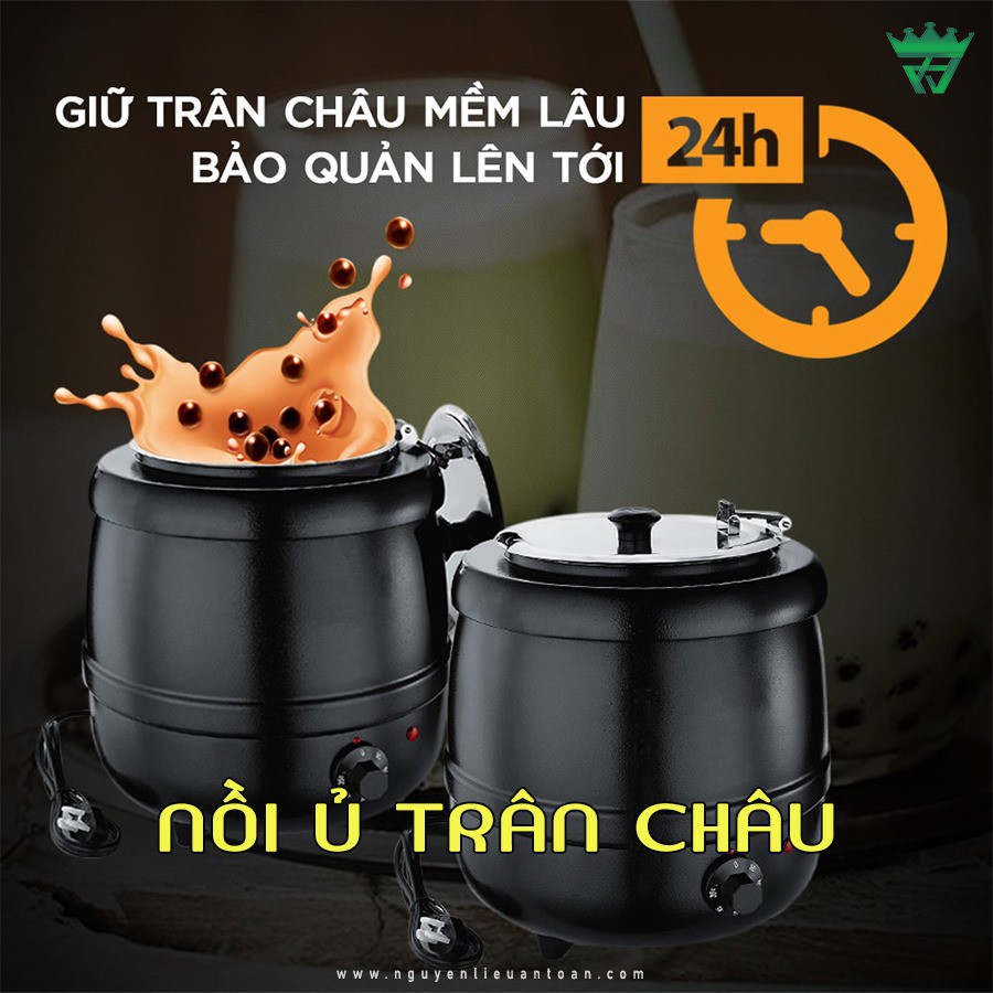 Nồi Ủ Trân Châu 10 Lít Giúp Trân Châu Giữ Nóng Lâu Hơn