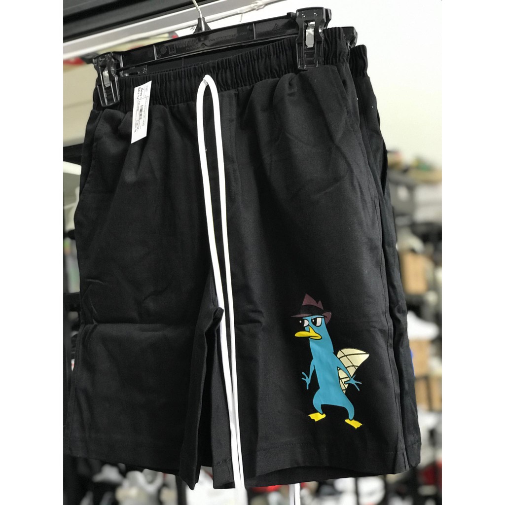 Quần short in hình phong cách unisex - kèm ảnh thật (gin store)