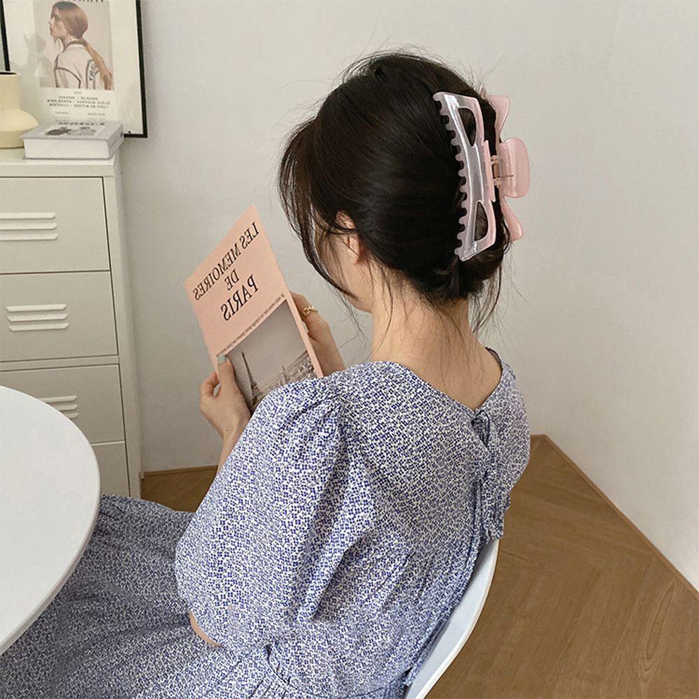 FORBETTER Kẹp Tóc Đuôi Ngựa Phong Cách Vintage Thời Trang Cho Nữ Giá Đỡ