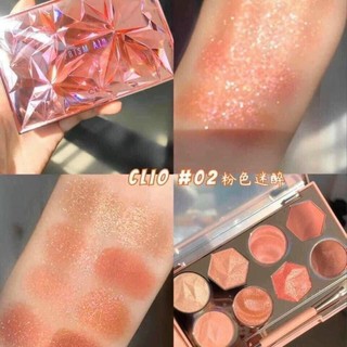 Bảng mắt clio 8 màu kèm cọ