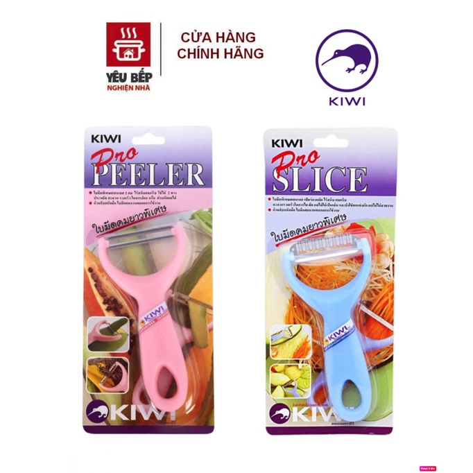 Dao Bào Rau Củ KIWI Thái Lan Inox Cao Cấp - Dao Bào Sợi, Bào Vỏ Rau Củ Quả, Trái Cây Các Loại