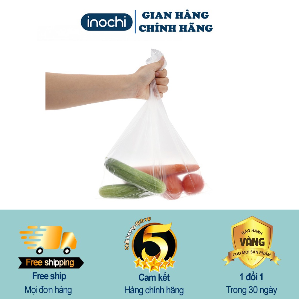 Túi đựng thực phẩm Shinsen 1.4L inochi đựng hoa quả bảo quản trong tủ lạnh an toàn sức khỏe TDTP