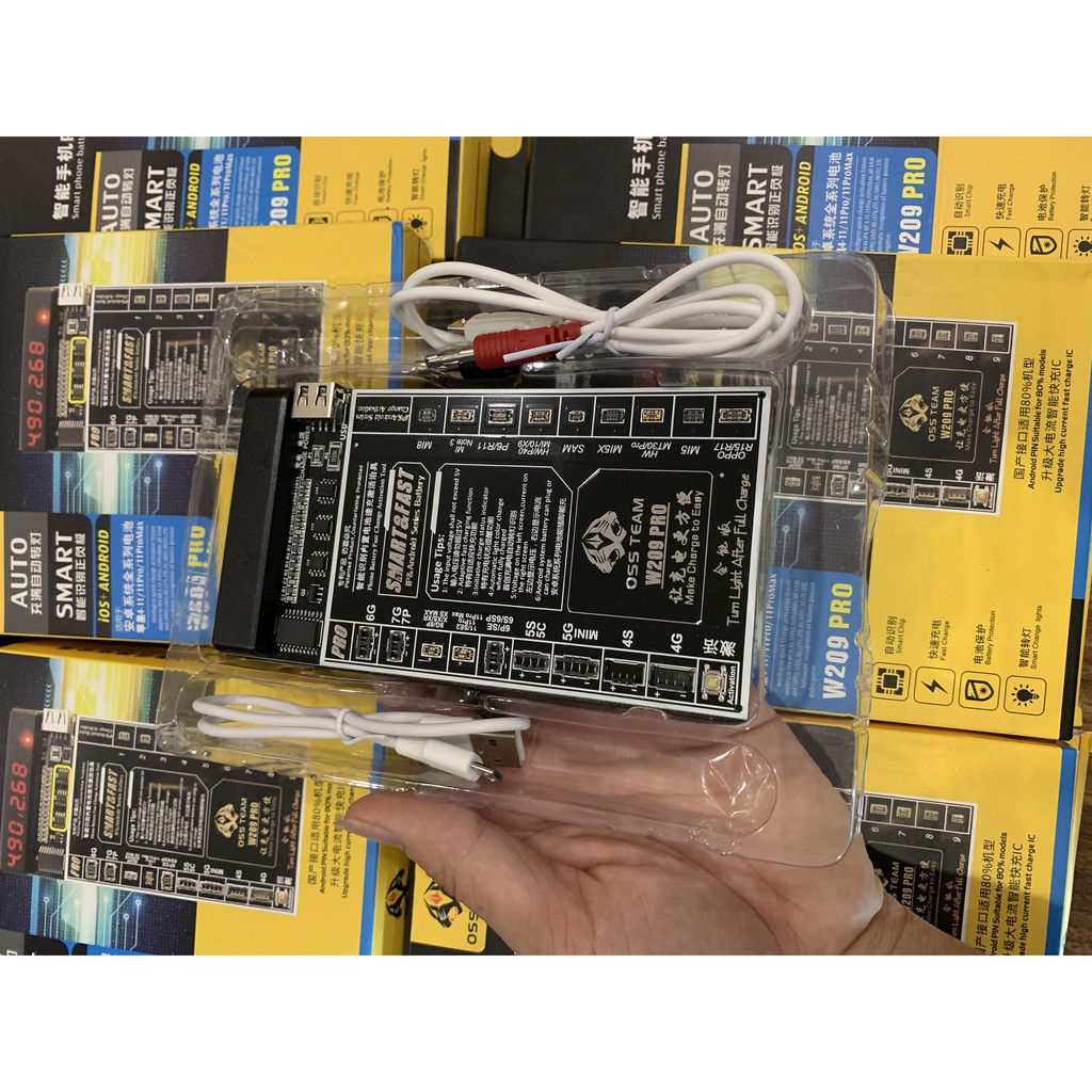 BẢNG KÍCH PIN W209 PRO