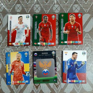 Thẻ Panini Euro 2020