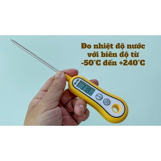 Nhiệt kế đo độ nước pha sữa,nước tắm,thực phẩm TANITA cho bé