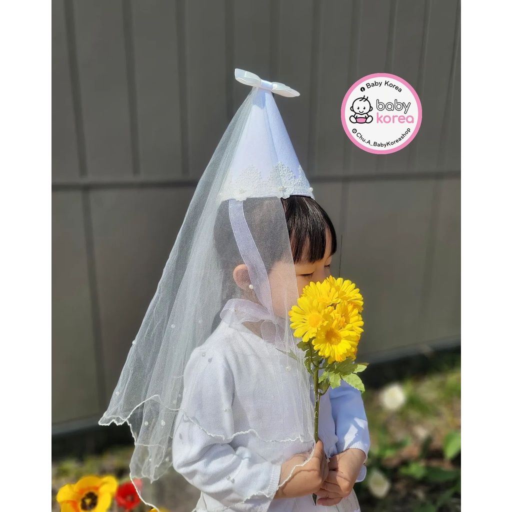 Mũ trang trí sinh nhật cho bé phong cách Hàn Quốc cực xinh HANDMADE MADE IN KOREA
