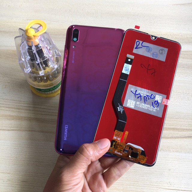 Combo Bộ Vỏ Sườn + Màn Hình Y7 Pro 2019 Zin Hàng Cao Cấp (tặng bộ vít đa năng)