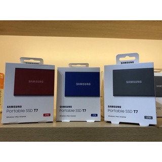 Ổ Cứng Di Động External SSD Samsung T7 USB 3.2 Gen 2 MU-PC2T0 – 2TB