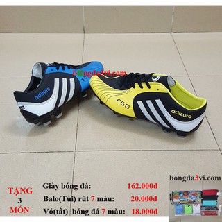 Giày đá bóng f50.ag rút + vớ )
