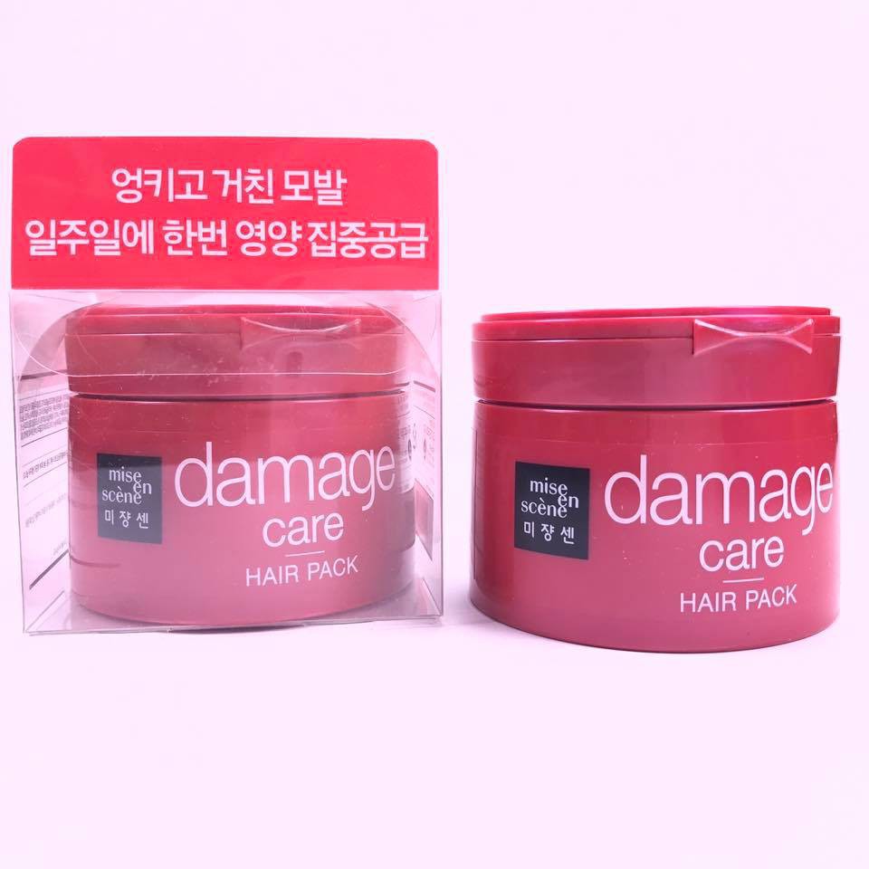 Kem Ủ Tóc Mise En Scène Damage Care Hair Pack – Hàn quốc