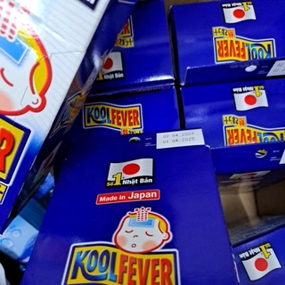 MIẾNG DÁN HẠ SỐT CHO BÉ KOOL FEVER (1 GÓI 2 MIẾNG 19K)