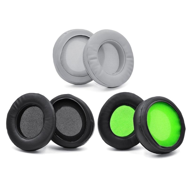 Đệm Bọc Bảo Vệ Tai Nghe Chụp Đầu Bằng Da & Cao Su Non Hình Oval Thay Thế Chuyên Dụng Cho Razer kraken kitty