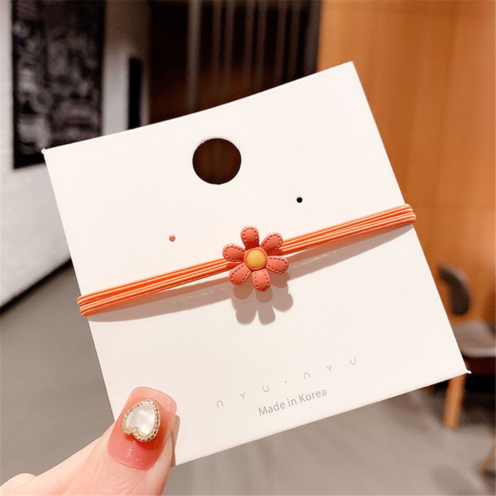 Dây buộc tóc co giãn hình hoa cúc dễ thương thời trang cho nữ