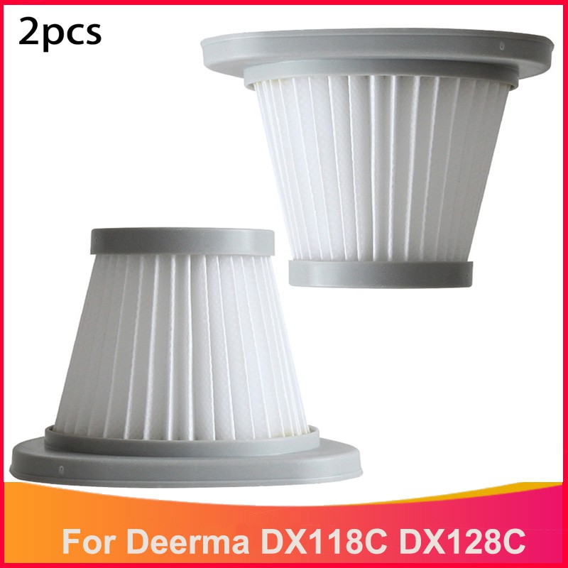 Set 2 Bộ Lọc HEPA DX118C DX128C HEPA Cho Máy Hút Bụi Deerma DX118C