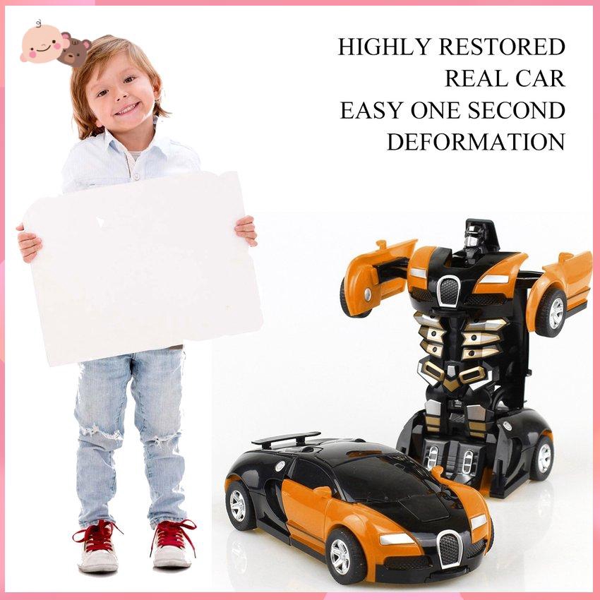 Mô hình đồ chơi xe biến hình cho bé