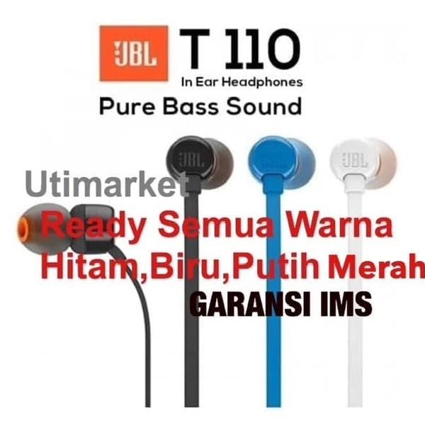 Mới Tai Nghe Jbl T110 Màu Đỏ