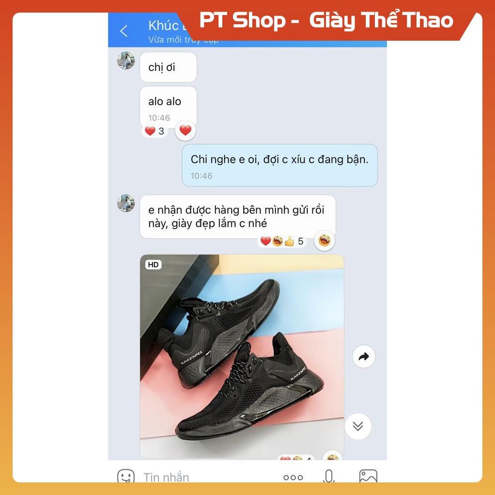 [FreeShip+Giá Hủy Diệt] Giầy Alphabounce xịn sò Full phụ kiện, Giày Sneaker Alphabounce 2020 đen Full , Hót trend