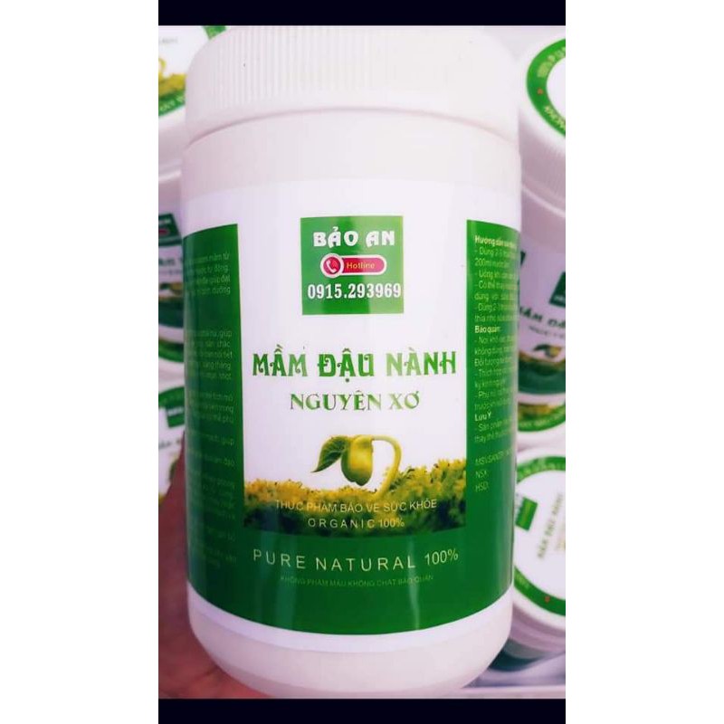 1kg mầm đậu nành nguyên xơ tăng size vòng 1, tăng cường sinh lý nữ
