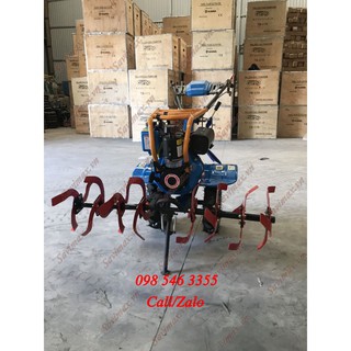 Máy xới đất chạy dầu okasu - động cơ kama 173f chính hãng, bảo hành 12 tháng - kama173f