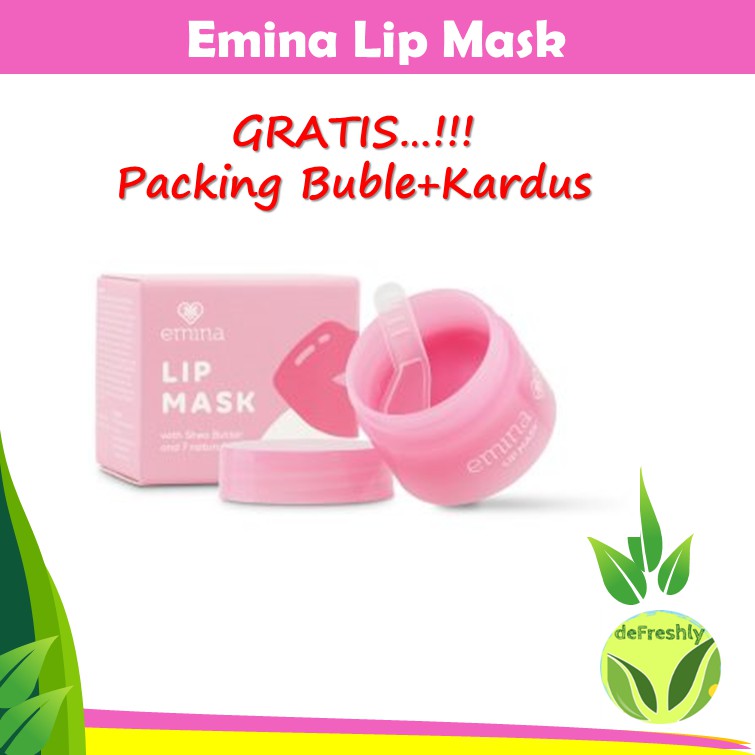(hàng Mới Về) Mặt Nạ Ngủ Bơ Hạt Mỡ Tự Nhiên 7 Kích Thước 9g Emina | BigBuy360 - bigbuy360.vn