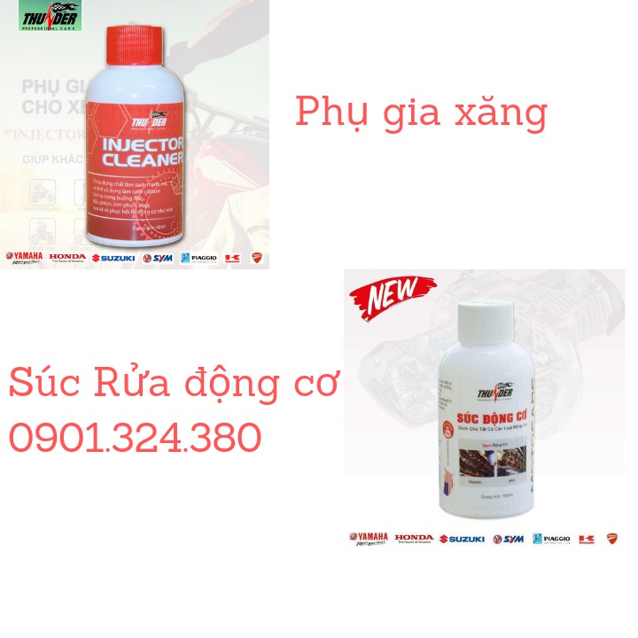 Compo Phụ Gia Xăng,Súc Rửa Làm Sạch Động Cơ Xe Máy