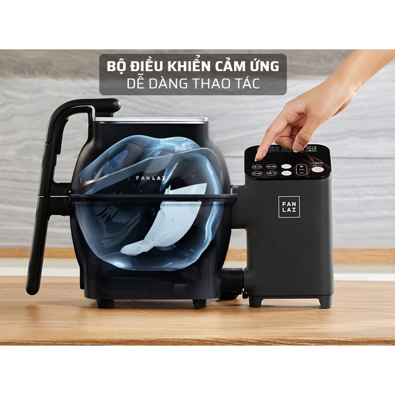 Nồi nấu đa năng Fanlai FL-M1301, robot nấu ăn, nồi tự đảo, máy nấu ăn đa năng Fanlai FL-M1301