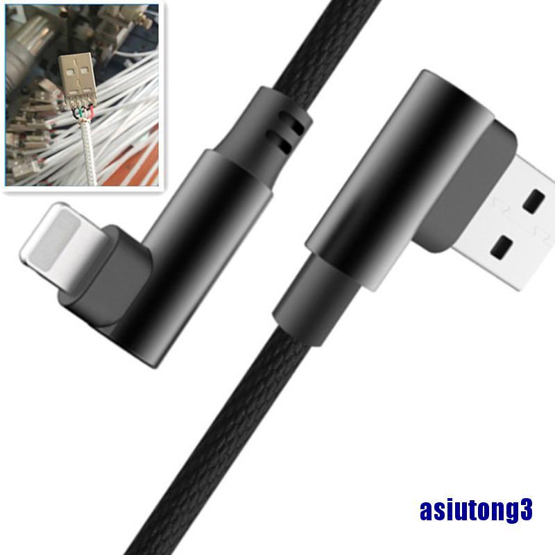 Dây cáp sạc nhanh 90 độ type c/ ios/ micro usb