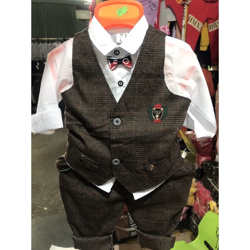 Bộ công tử cao cấp cho bé trai 8-16kg