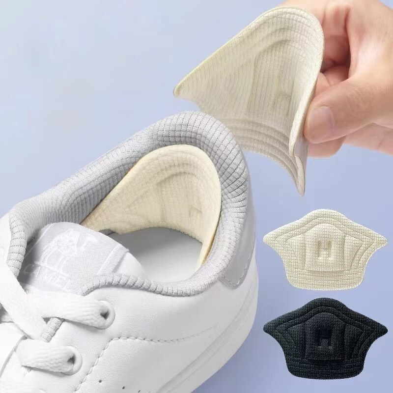Set 2 Cặp Đệm Dán Gót Giày Thể Thao Chống Mòn Có Thể Điều Chỉnh Dành Cho Nam Nữ