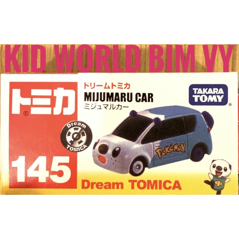 Xe mô hình Tomica Box Disney Mijumaru Car. Made in China. MS: 636.