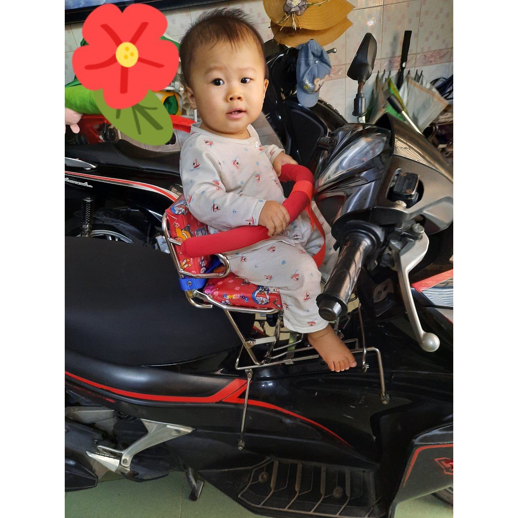 Ghế ngồi xe máy cho bé - xe AB