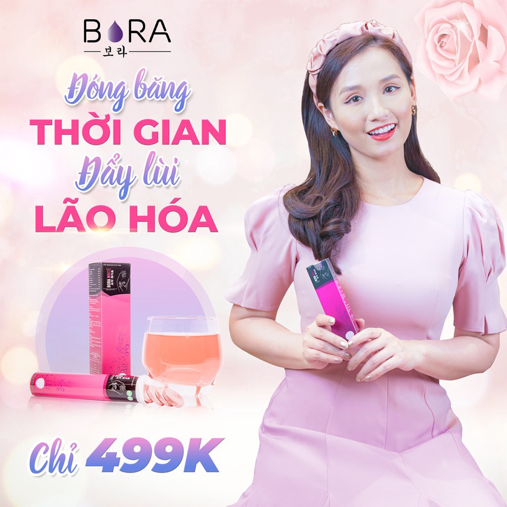 Viên Sủi Trắng Da Bora White 1 Hộp 20 Viên Công Nghệ Hàn Quốc