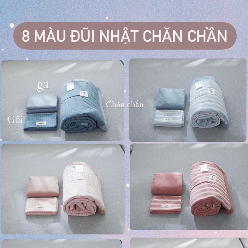Đũi nhật chăn chần hè thu 100% cotton linen Suhali shop thoáng mát thấm hút mồ hôi cực tốt | BigBuy360 - bigbuy360.vn