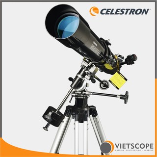Kính thiên văn Celestron PowerSeeker 80EQ chuyên nghiệp quan sát mặt trăng và các hành tinh
