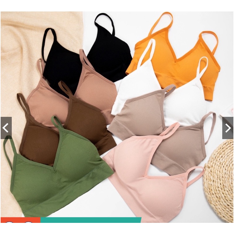 Áo Lót bầu - Áo Bra Nữ QT16905-  2 dây tập gym chữ U hở lưng ÁO NGỰC không gọng nâng ngực gợi cảm co giãn tiện lợi PK