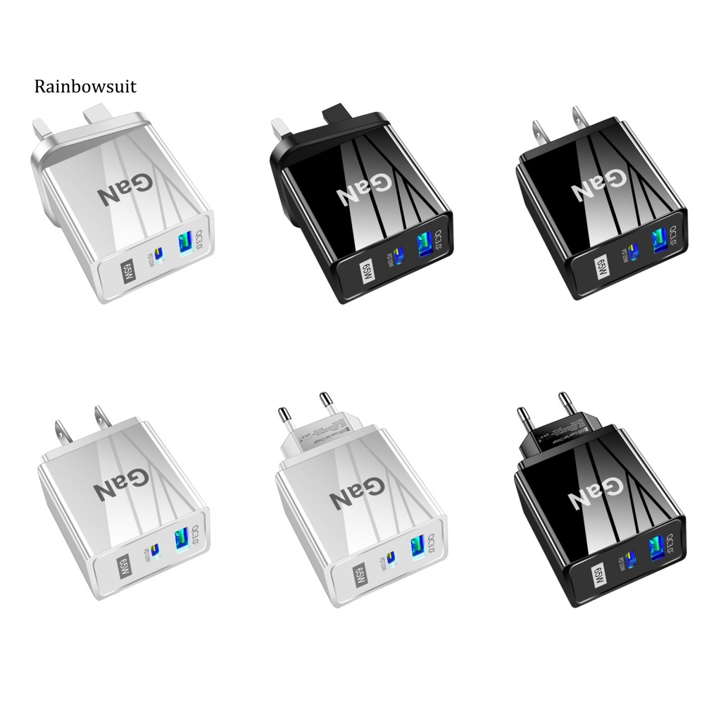 Củ Sạc Nhanh PD Cổng USB 65W Cho Điện Thoại