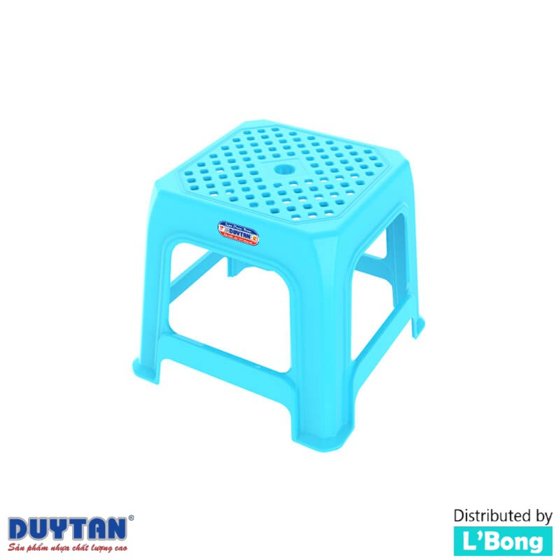 Ghế nhựa lùn mặt lưới Duy Tân - 5 màu (29.5 x 29.5 x 25.6 cm)