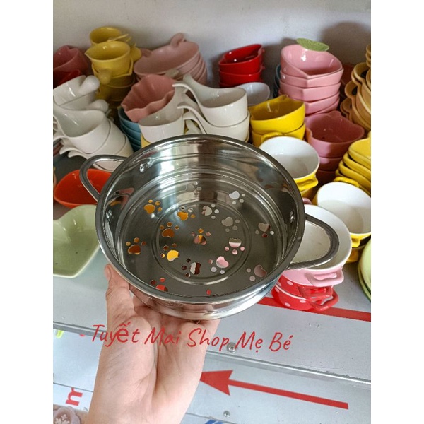 Lồng hấp, xửng hấp 304 bộ nồi sz 16cm (loại 1)